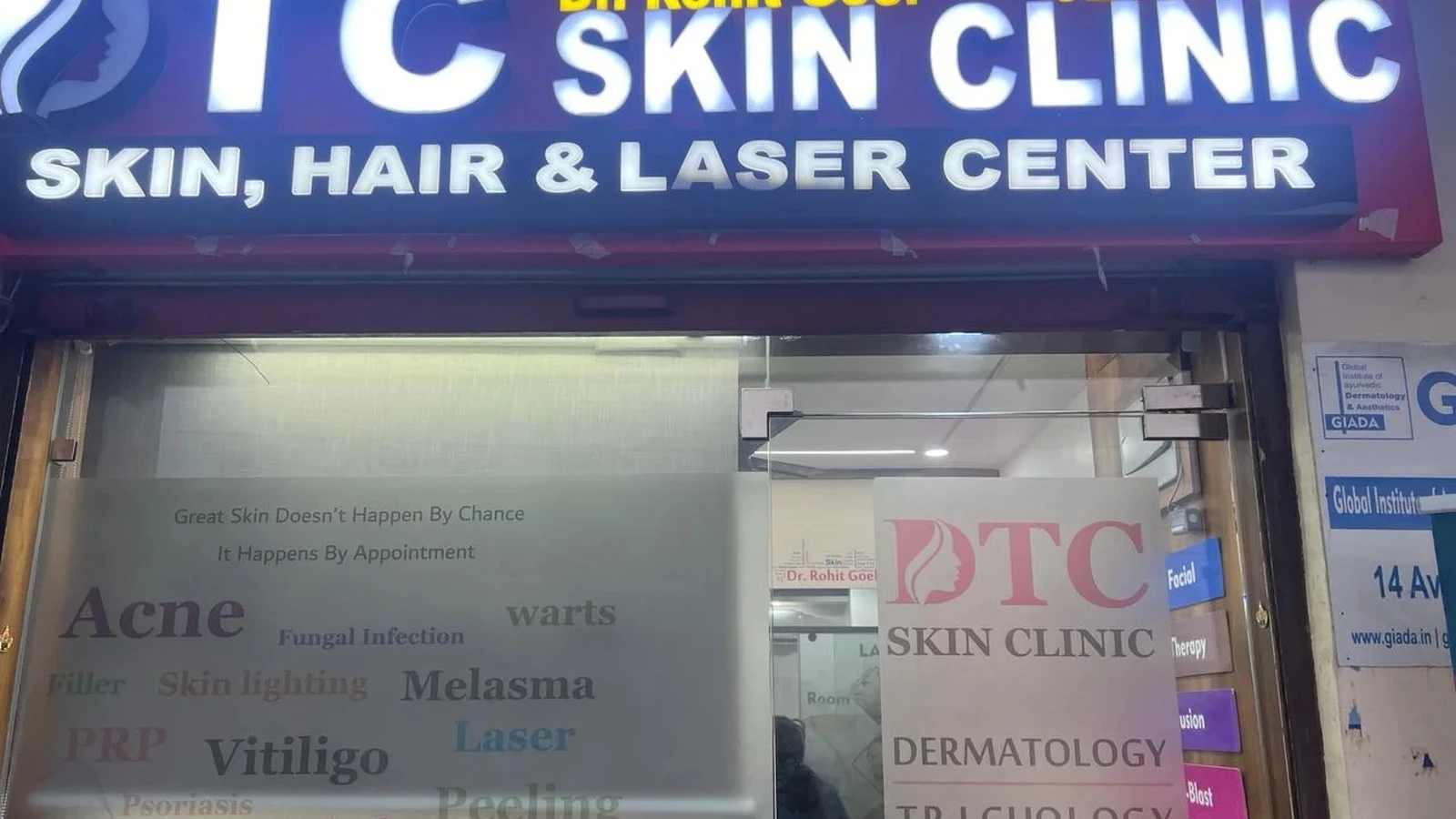 DTC Skin, Hair & Laser Clinic - Gaur City 2 exterior